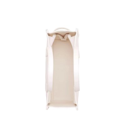 THE LEATHER LARGE TOTE BAG